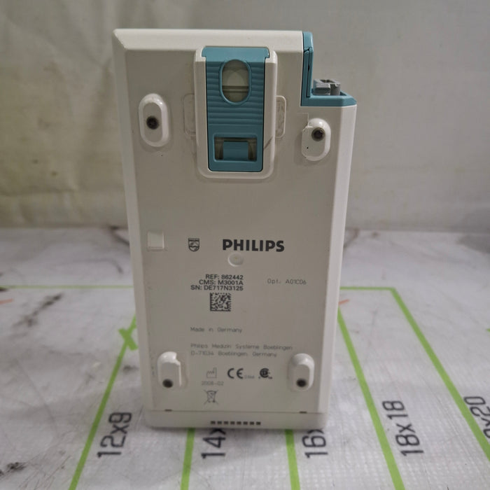 Philips M3001A-A01C06 Fast SpO2, NIBP, ECG, Temp, IBP MMS Module