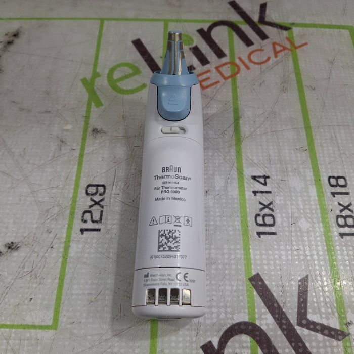 Welch Allyn Braun ThermoScan PRO 6000 Ear Thermometer