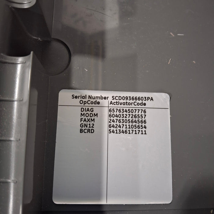 GE Healthcare MAC 5500 ECG without CAM Module