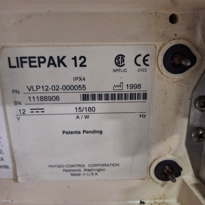 Physio-Control LifePak 12 12-Lead Defibrillator