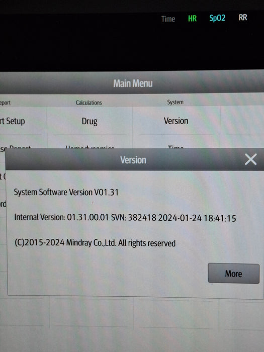 Mindray Benevision N15 Patient Monitor