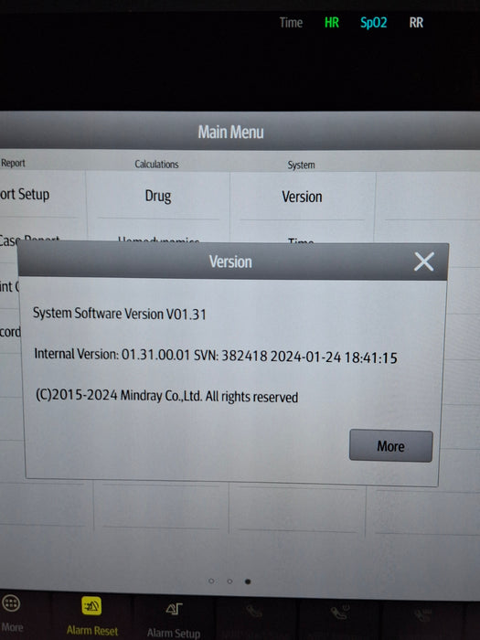 Mindray Benevision N15 Patient Monitor