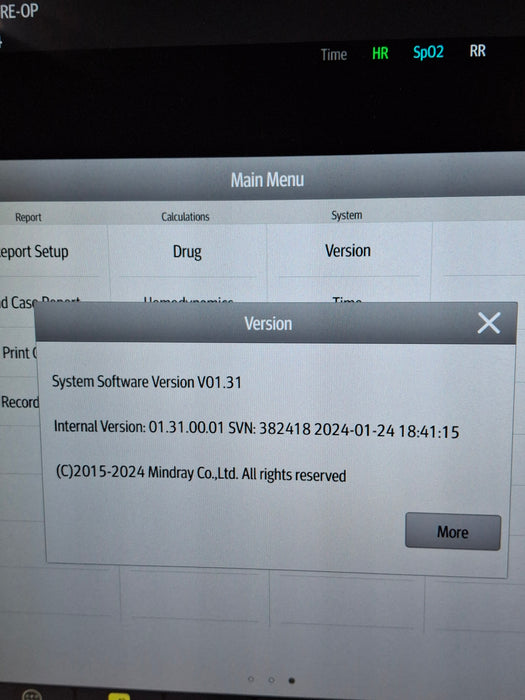 Mindray Benevision N15 Patient Monitor