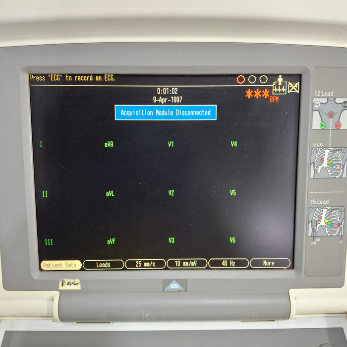 GE Healthcare MAC 5500 ECG without CAM Module