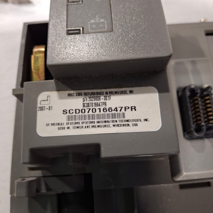 GE Healthcare MAC 5500 ECG without CAM Module