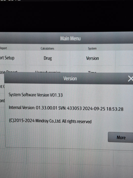 Mindray Benevision N15 Patient Monitor