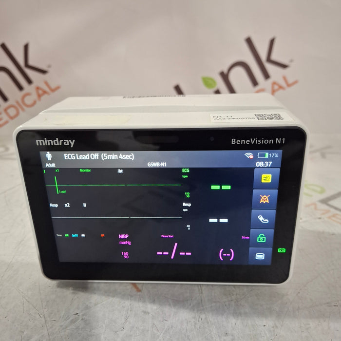 Mindray Benevision N1 Nellcor Transport Monitor