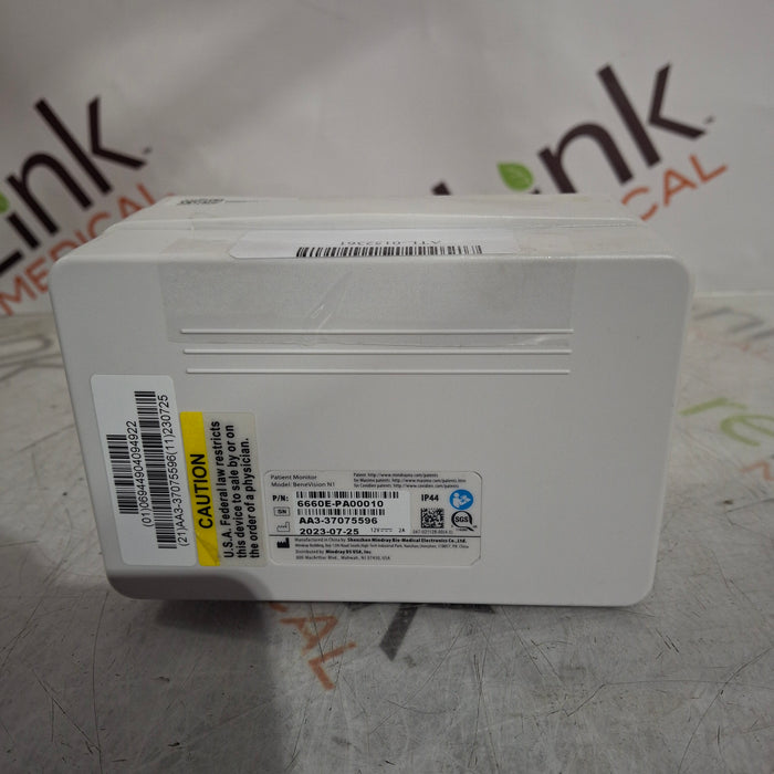 Mindray Benevision N1 Nellcor Transport Monitor