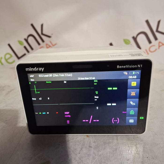 Mindray Benevision N1 Nellcor Transport Monitor