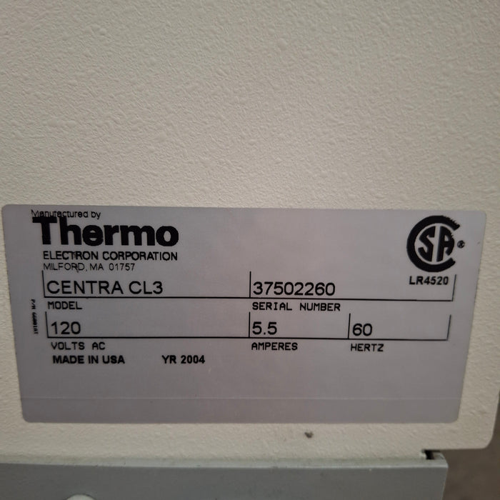 IEC Centra CL3 Centrifuge