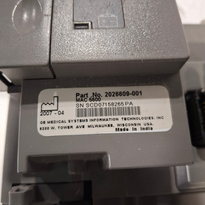 GE Healthcare MAC 5500 HD ECG with CAM Module