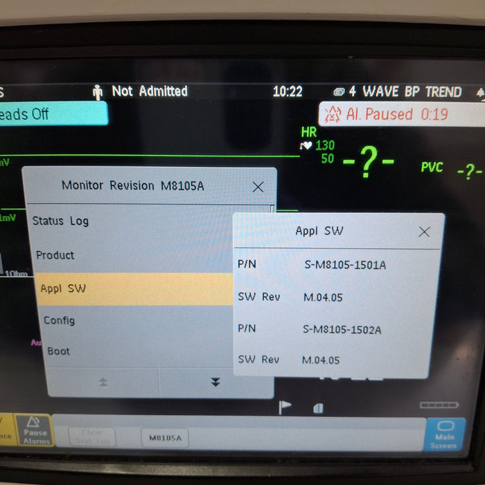 Philips Intellivue MP5 - ECG, Fast SpO2, NIBP, Press, Temp Patient Monitor