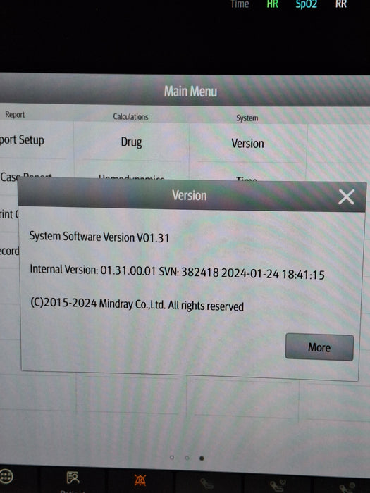 Mindray Benevision N15 Patient Monitor