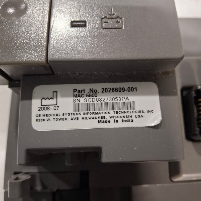 GE Healthcare MAC 5500 HD ECG with CAM Module
