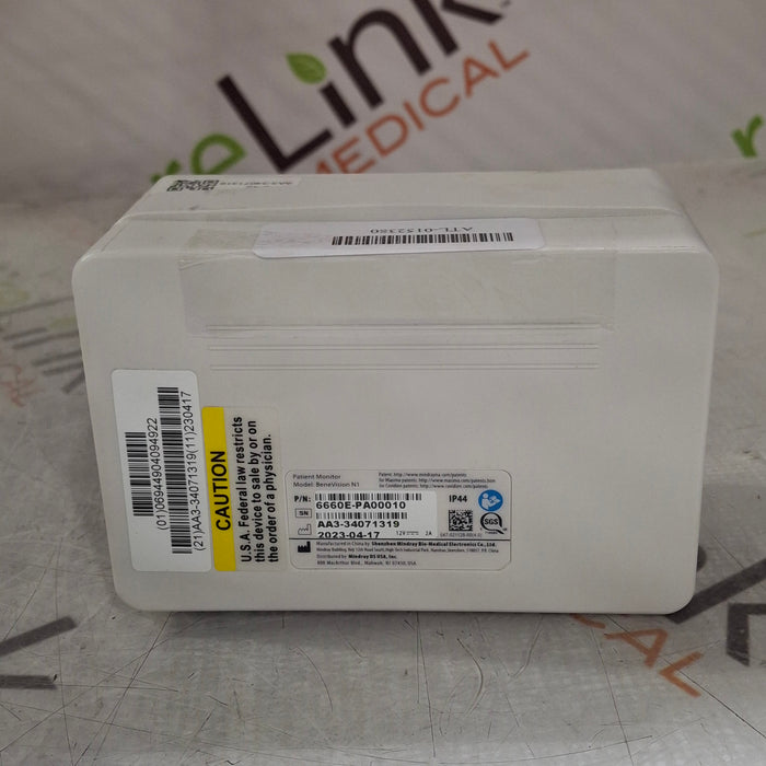 Mindray Benevision N1 Nellcor Transport Monitor
