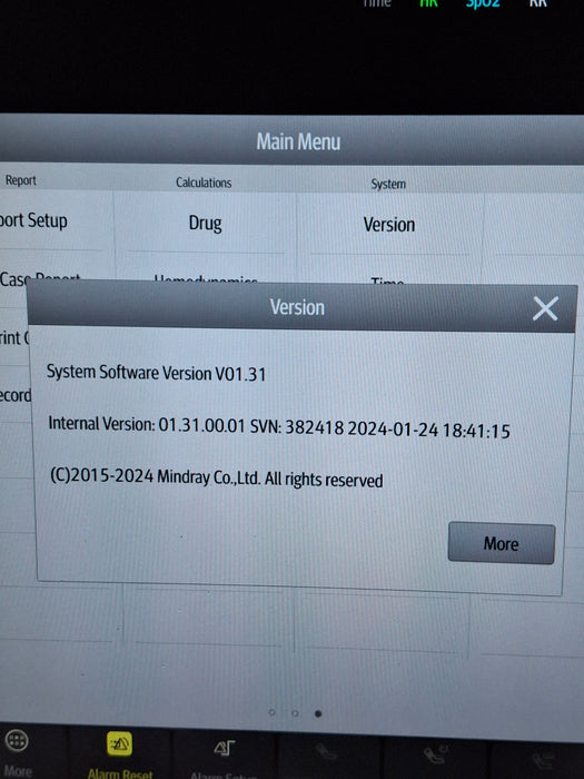 Mindray Benevision N15 Patient Monitor
