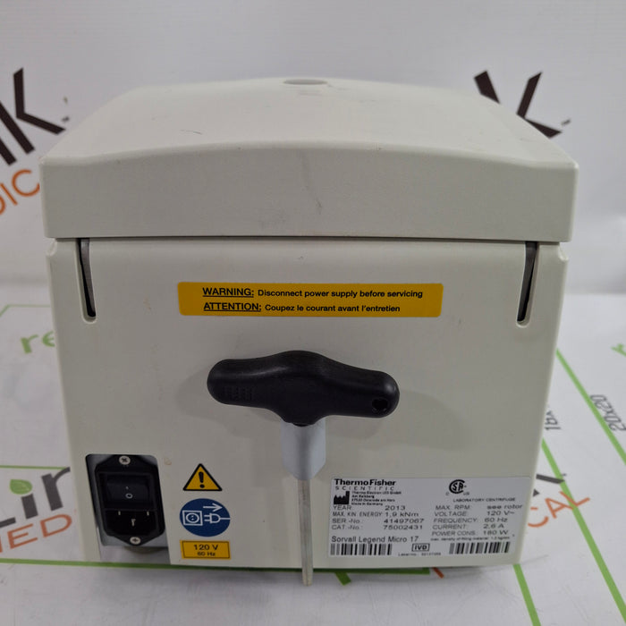 Thermo Scientific Legend Micro 17 Centrifuge