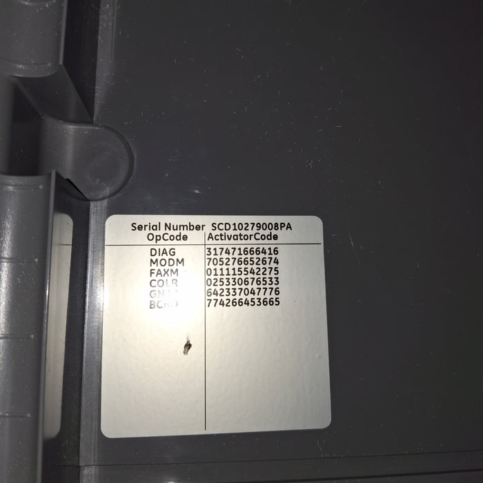 GE Healthcare MAC 5500 ECG without CAM Module