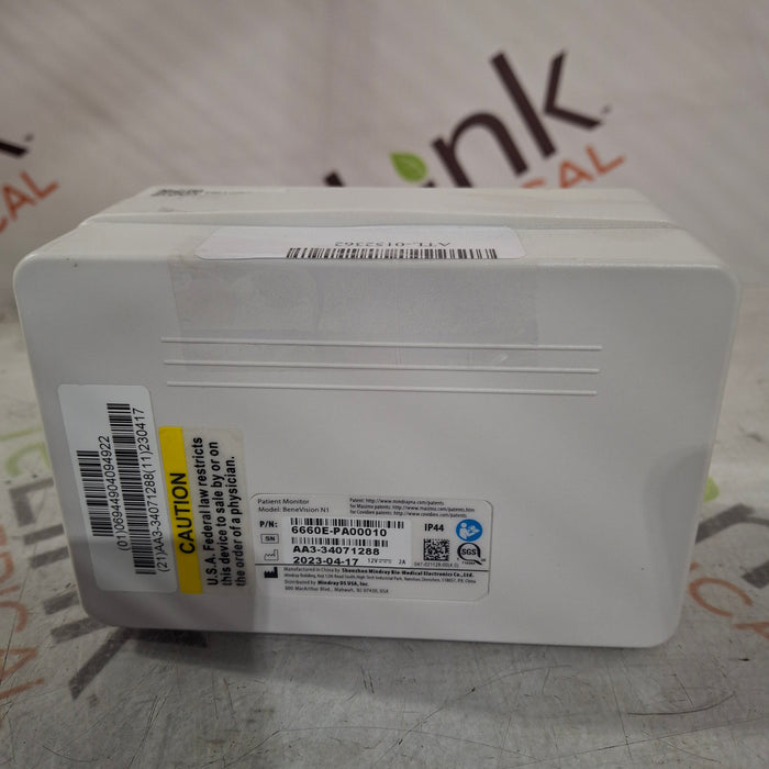 Mindray Benevision N1 Nellcor Transport Monitor