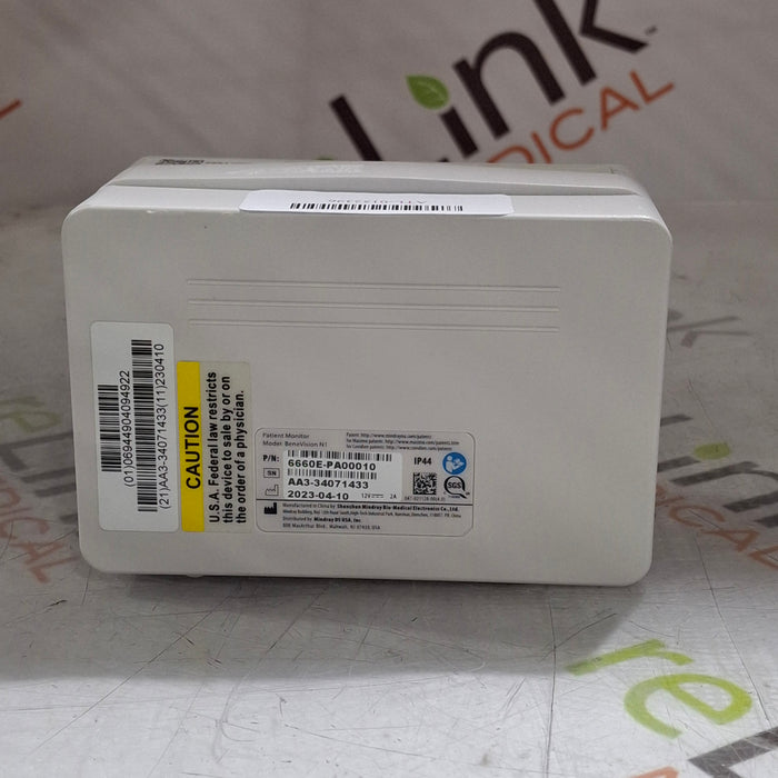 Mindray Benevision N1 Nellcor Transport Monitor