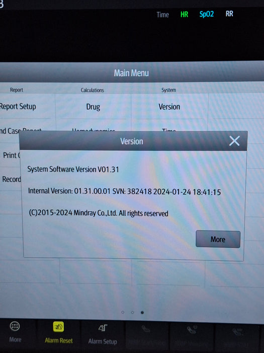 Mindray Benevision N15 Patient Monitor