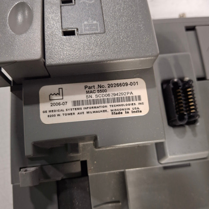 GE Healthcare MAC 5500 ECG without CAM Module