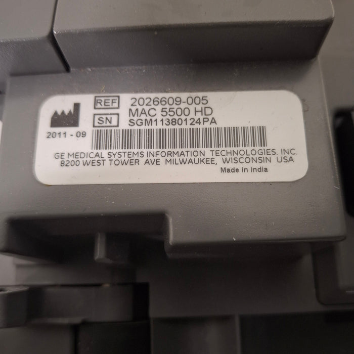 GE Healthcare MAC 5500 HD ECG with CAM Module