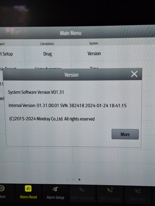 Mindray Benevision N15 Patient Monitor