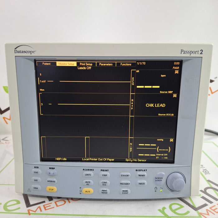 Datascope Passport 2 Patient Monitor