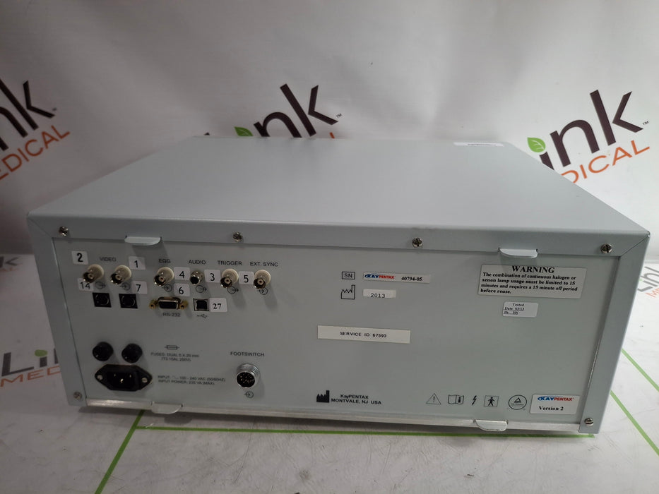 KayPentax 9400 Laryngeal Strobe Light Source