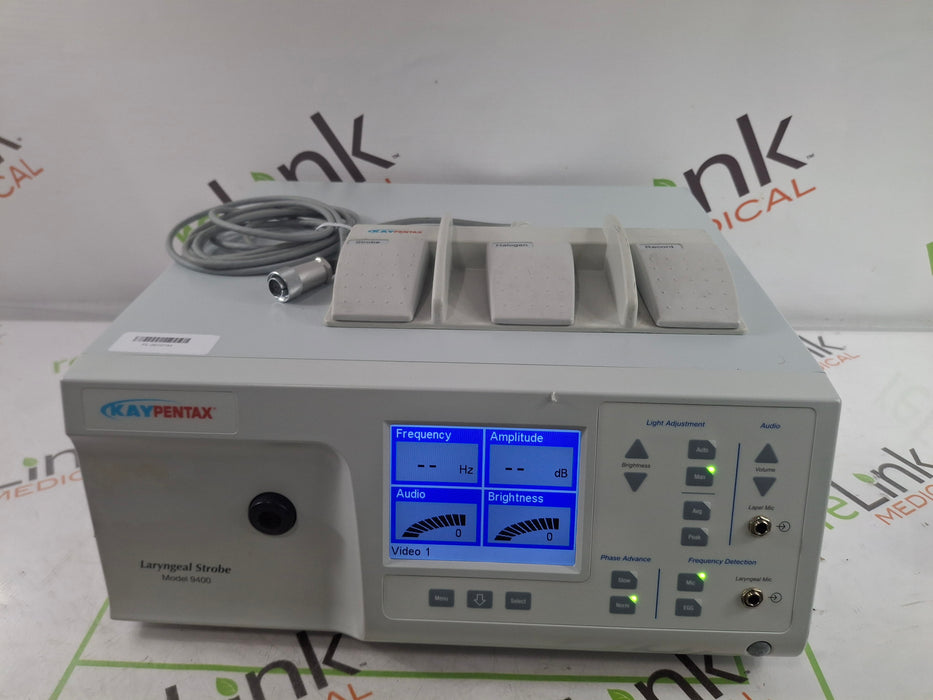 KayPentax 9400 Laryngeal Strobe Light Source