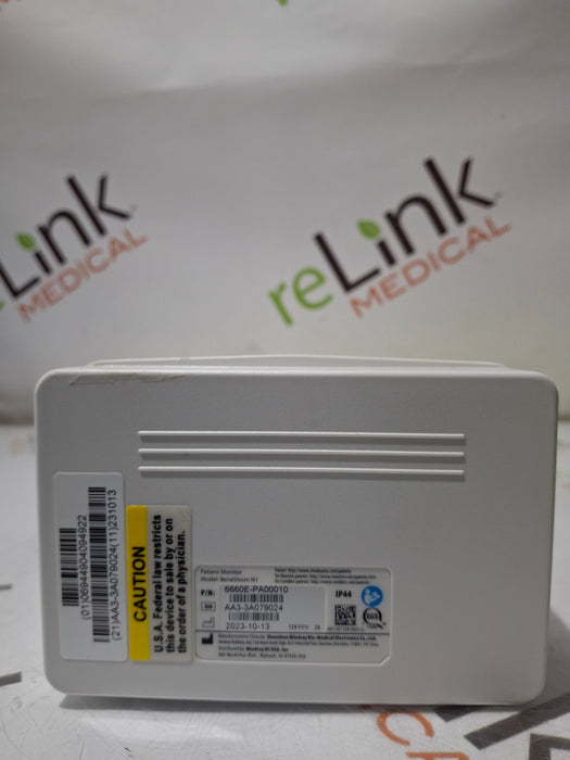 Mindray Benevision N1 Nellcor Transport Monitor