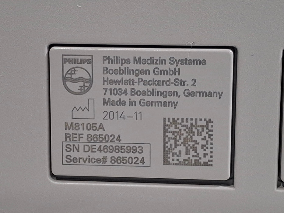 Philips Intellivue MP5 - ECG, Fast SpO2, NIBP Patient Monitor