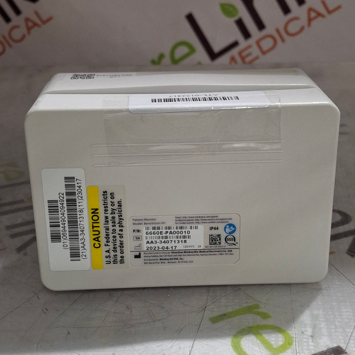 Mindray Benevision N1 Nellcor Transport Monitor