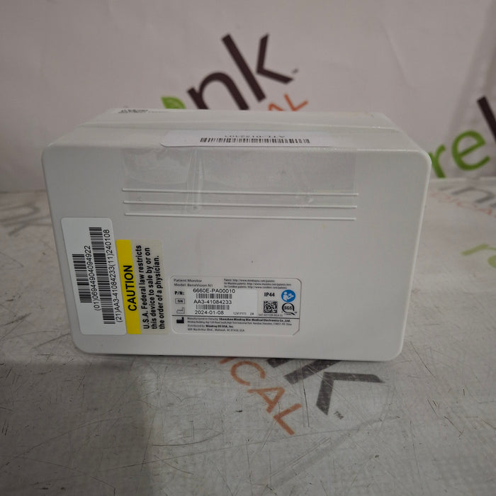 Mindray Benevision N1 Nellcor Transport Monitor