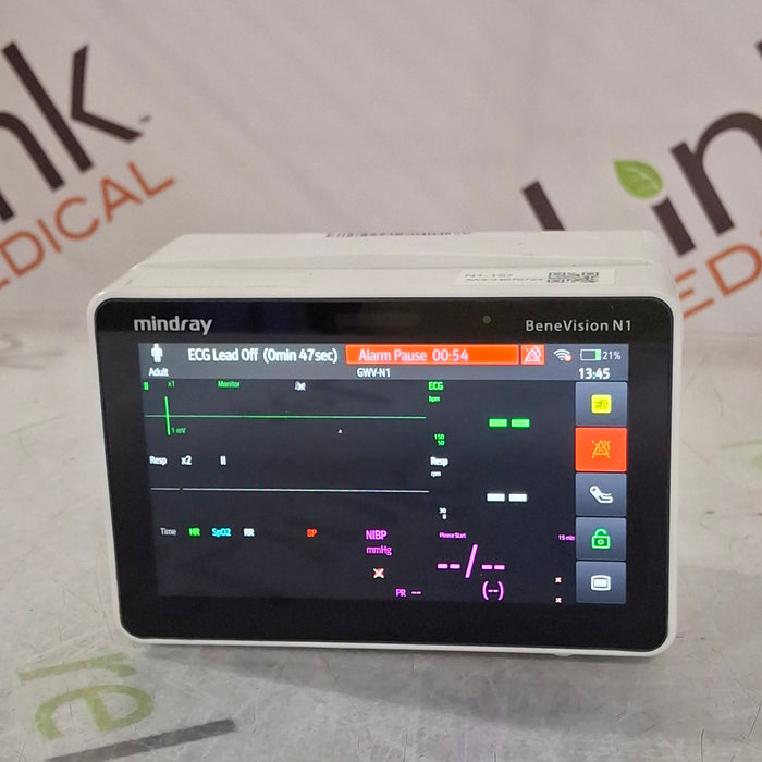 Mindray Benevision N1 Nellcor Transport Monitor