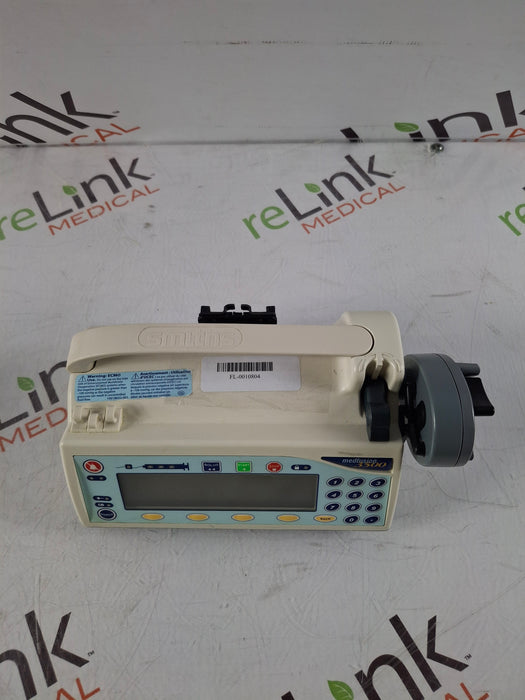 Smiths Medical Medfusion 3500 Version 6 Syringe Infusion Pump