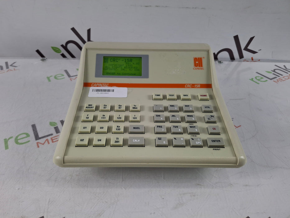 Capintec CRC-15R Radioisotope Dose Calibrator