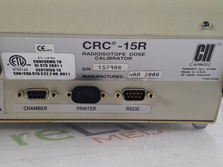 Capintec CRC-15R Radioisotope Dose Calibrator