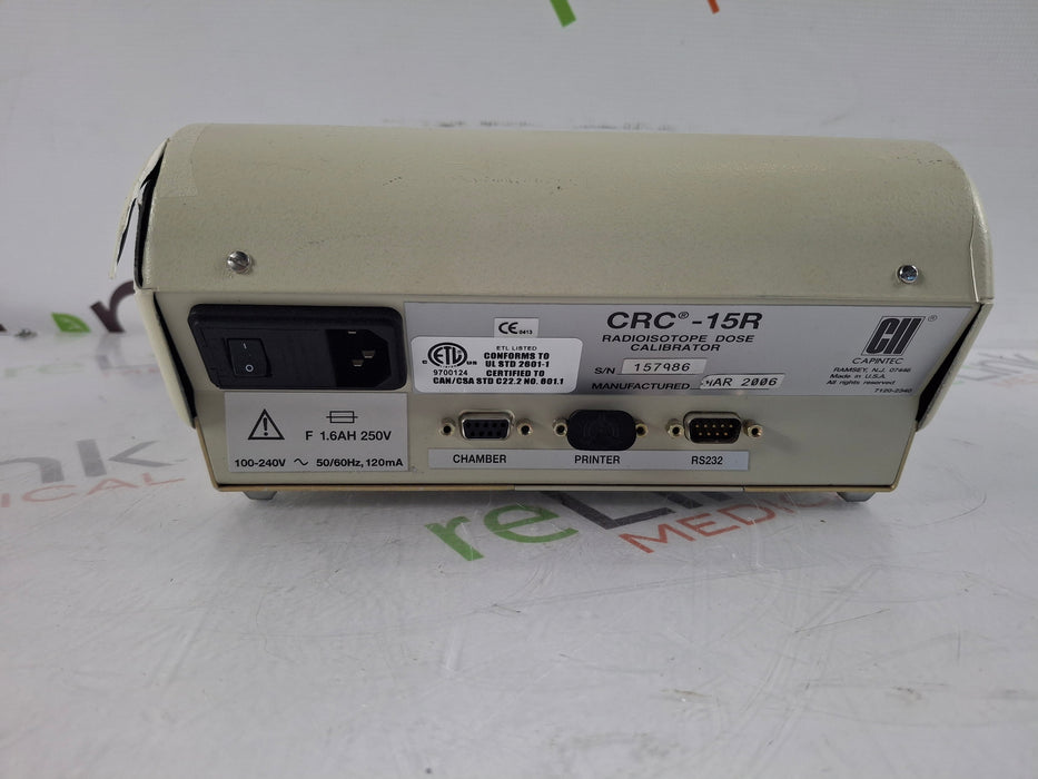 Capintec CRC-15R Radioisotope Dose Calibrator