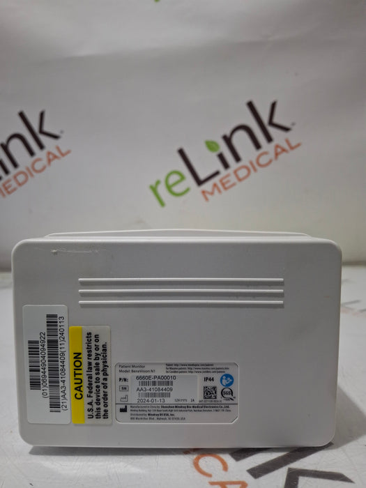 Mindray Benevision N1 Nellcor Transport Monitor