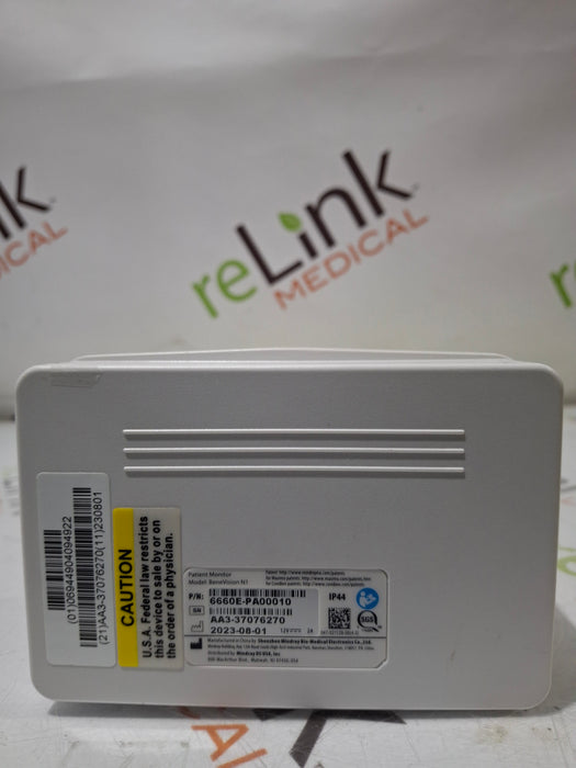 Mindray Benevision N1 Nellcor Transport Monitor