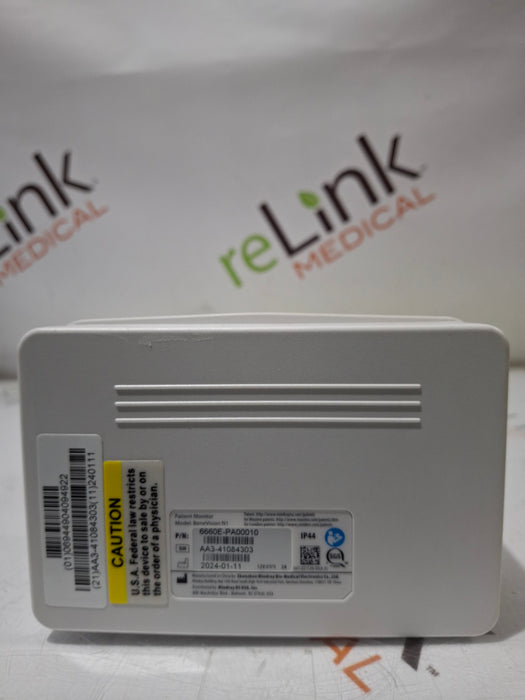 Mindray Benevision N1 Nellcor Transport Monitor