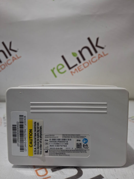 Mindray Benevision N1 Nellcor Transport Monitor