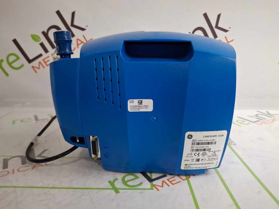 GE Healthcare Dinamap V100 - NIBP, SpO2, Temp Vital Signs Monitor