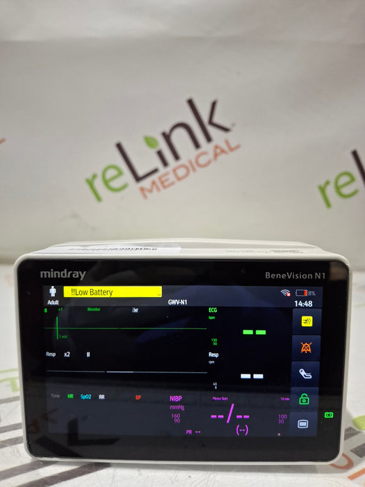 Mindray Benevision N1 Nellcor Transport Monitor
