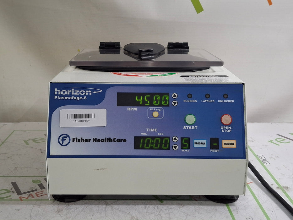 Drucker Diagnostics Horizon Plasmafuge-6 Centrifuge