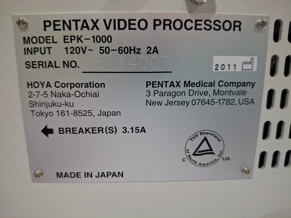 Pentax Medical EPK-1000 Video Processor