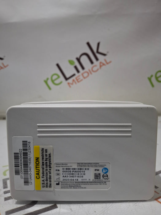 Mindray Benevision N1 Nellcor Transport Monitor