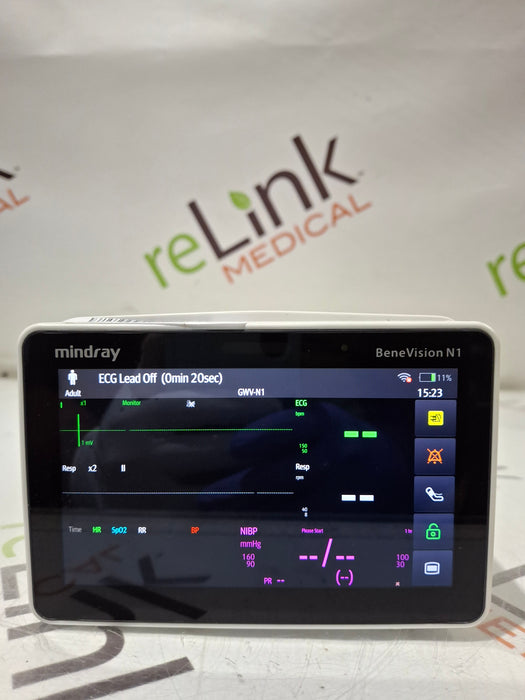 Mindray Benevision N1 Nellcor Transport Monitor